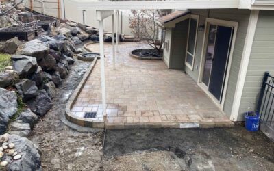 Patio Stone Renovations in Progress